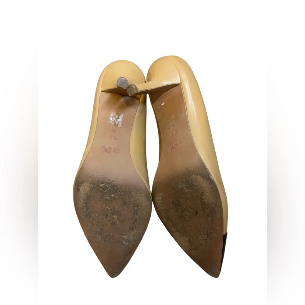 Coach two-tone heels